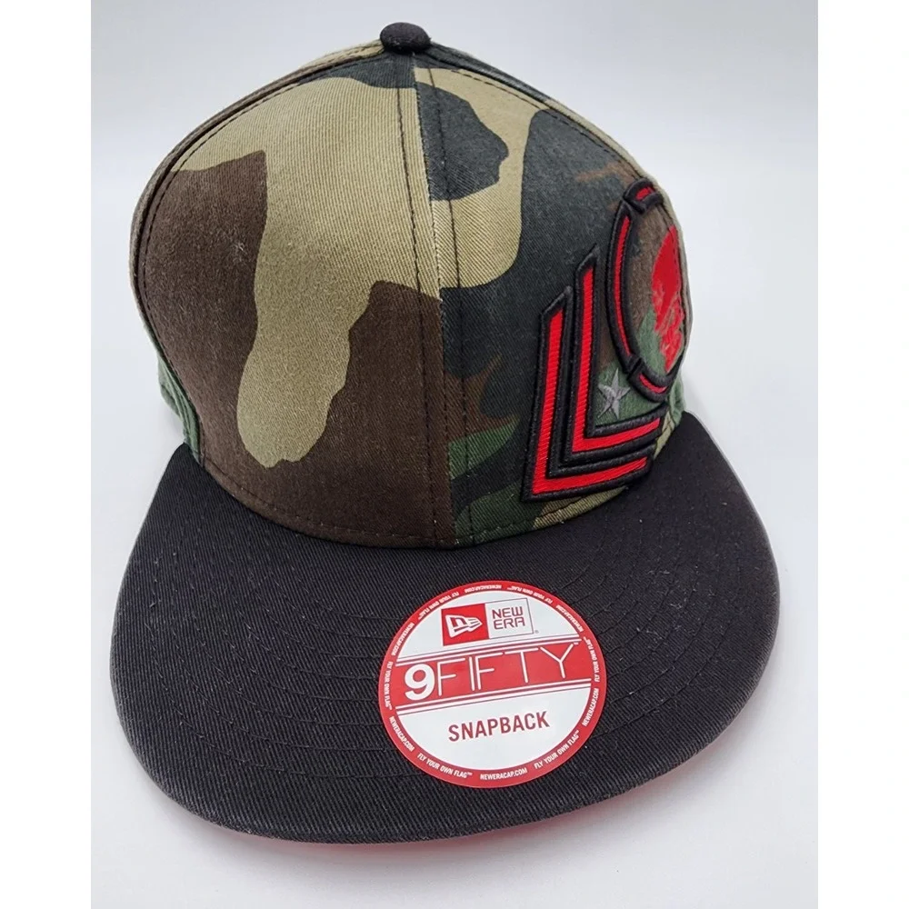 New Era 9Fifty Camo Snapback Hat‎ Cap One Size